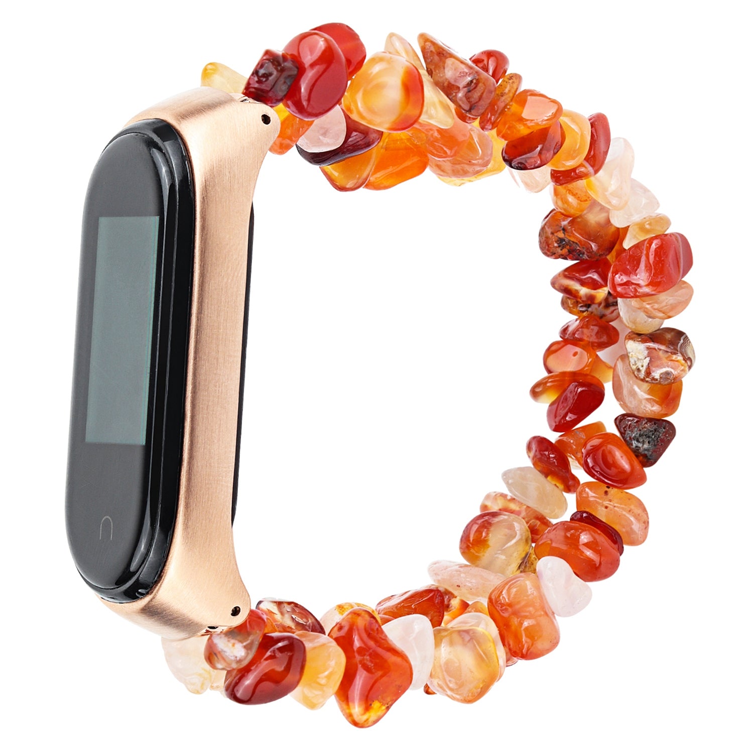 For Xiaomi Mi Band 5 6 Watch Band Natural Stones Watch Strap Replacement Wrist Band Bracelet For Xiaomi Mi Band 5 6 Watch Band Natural Stones Watch Strap Replacement Wrist Band Bracelet